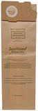 Janitized COM-WIVER-4(5) Compostable Paper  Replacement Commercial Vacuum Bag For Windsor