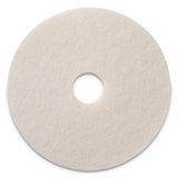 Americo 401220 Polishing Pads, 20-Inch Diameter, White, 5/Ct