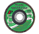 Pearl Abrasive MAX4540ZT 4-1/2" by 7/8" 40 grit Maxidisc, Flap Discs