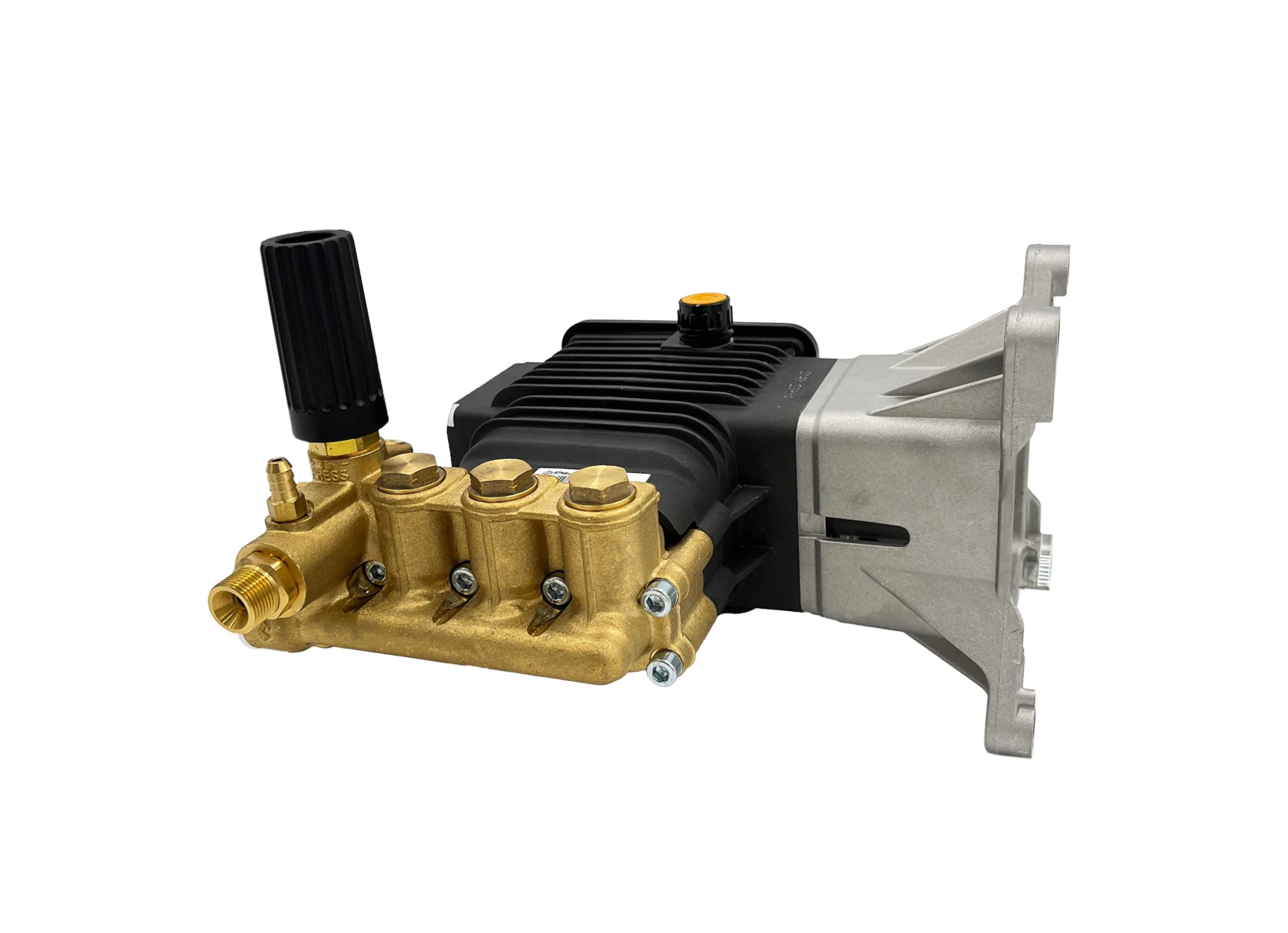 AR43361, 43361 Complete Pump Head With Unloader & Installed Thermal Relief Valve, For Annovi Reverberi Pressure Washer Pump Head Replacement Kit SRMW2.3G28 & SRMW2.4G28