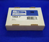 18 Gauge 1" Brad Nails Galvanized Steel F25 18G 1" Inch Long Brads 1 inch Collated Brad Nails 5,000 Per box