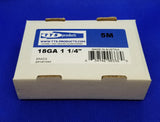 18 Ga 1-1/4" Brad Nails Galvanized Steel F32 18G 1-1/4" Inch Long Brads 1-1/4 inch Collated Brad Nails 5,000 Per box