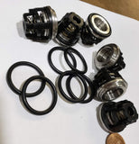 AR ANNOVI REVERBERI Replacement Valve Kit 6 Pack, AR2780, Black