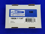 18 Ga 1-1/4