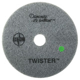 Twister™ Diamond Cleaning System 20" Green Floor Pad - 3000 Grit - 2 per case 435520