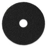 Americo 400119 Stripping Pads, 19-Inch Diameter, Black, 5/CT