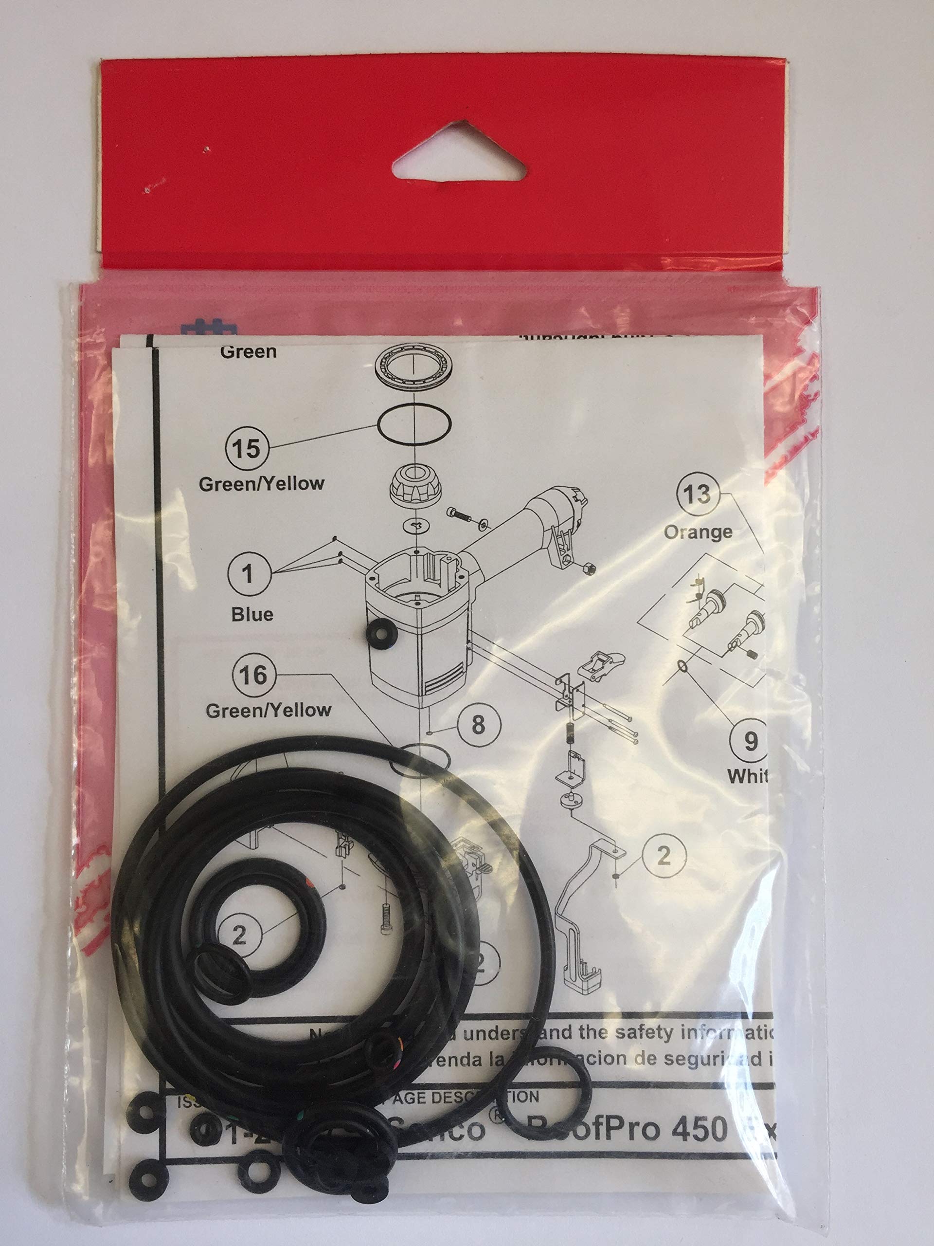 Senco RoofPro 450 Coil Nailer ORing Kit KTSE450 TTS, 55 OFF