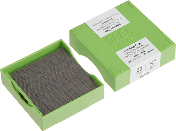 Boîte De 10 000 Broches Sans Tête Grex P6/50L - Calibre 23, Longueur 2 Pouces - Pour Outils Pneumatiques