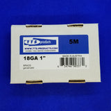 18 Gauge 1" Brad Nails Galvanized Steel F25 18G 1" Inch Long Brads 1 inch Collated Brad Nails 5,000 Per box