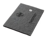Twister Diamond Cleaning System 14" x 20" White Floor Pad - 800 Grit - 2 per case