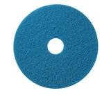 Americo Manufacturing 400413 Blue Cleaner Floor Scrubbing Pad (5 Pack), 13