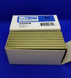 Staples 6420 sim to Duo-Fast 6420CR Box (5,000) of 19 Gauge 5/8" Leg x 3/16" Narrow Crown Staples