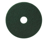 Americo Manufacturing 400312 Green Scrub Floor Scrubbing Pad (5 Pack), 12"