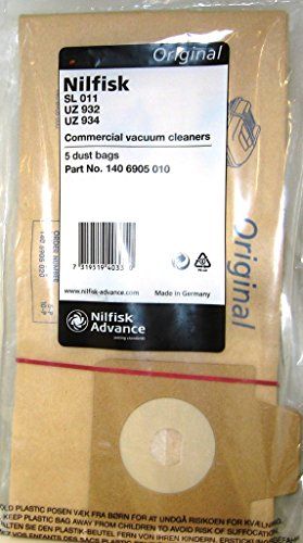 Nilfisk-Advance-Clarke - 1406905010 Bag Dust--Pkg Of 5 by Nilfisk-Advance