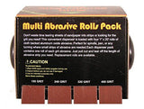 Big Horn Corp. 22180 Abrasive 4 Roll Multi Pack (2 Pack)