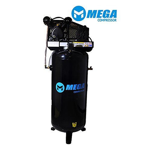 MegaPower  60 Gallon, 3HP, 1 Phase, 11.8 CFM Air Compressor MP-6060V