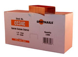 Spot Nails CC34C 1-1/4-Inch Crown 3/4-Inch Leg Carton Closing Staple (Quantity 2000) by Spot Nails