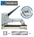 Drapery Stapler Rocama 16-34 with one box 3/8" staples