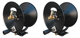General Pump D30002 3/8" x 100' Steel Hose Reel with Swivel Arm and Mounting Bracket, 4000 PSI (2-(Pack))