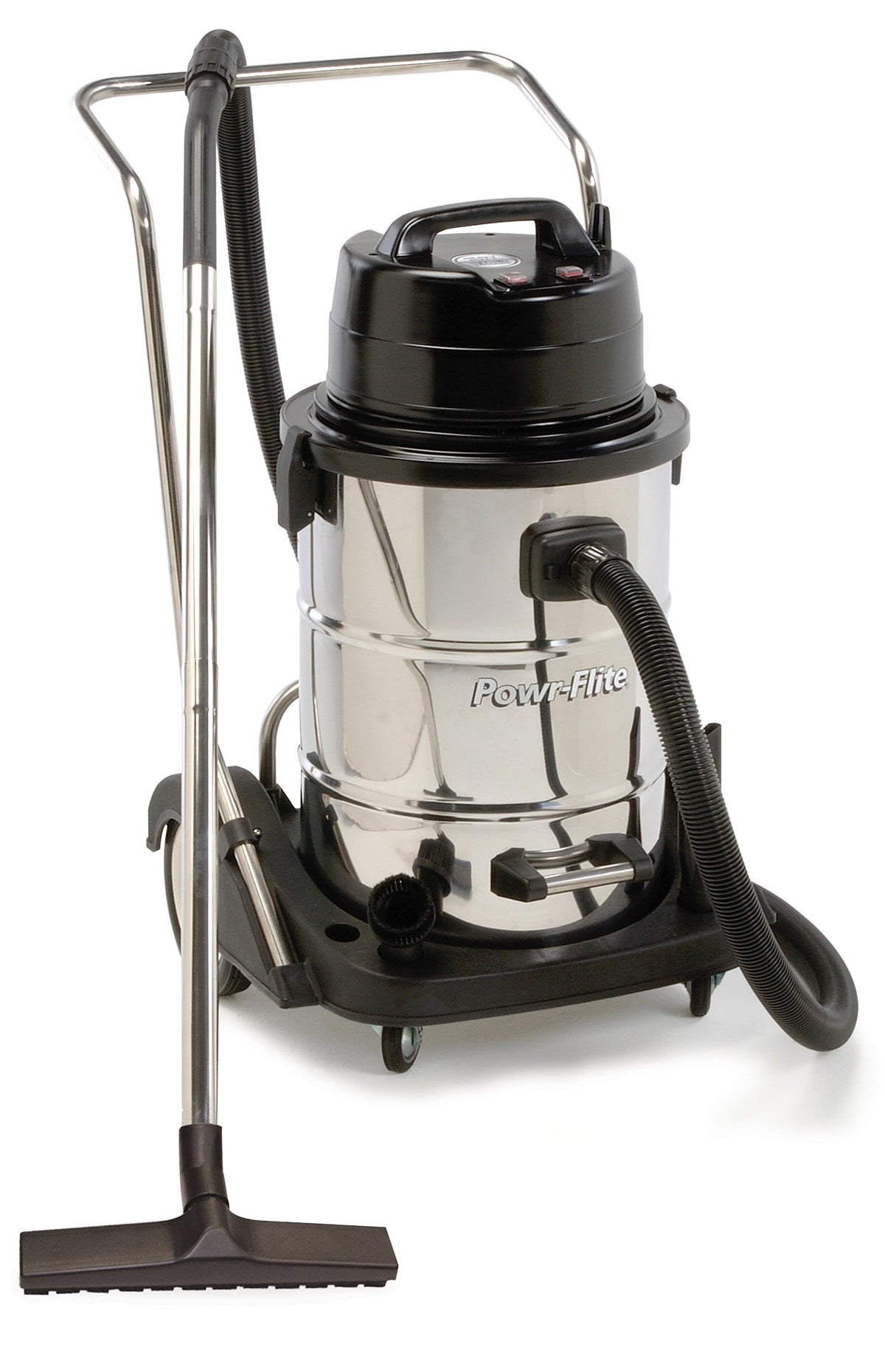Powr-Flite Pf57 Wet Dry Vacuum 20 Gallon Dual Motor with Stainless Steel Tank