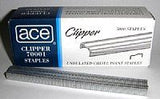 Ace Clipper 70001 Undulated Staples 2  Boxes