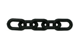 Plastic Chain 1" (4MM) PLASTIC CHAIN BLACK  250'/BAG