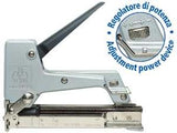 Rocama 16/34 Manual Stapler uses 5/16" Crown 23 ga staples