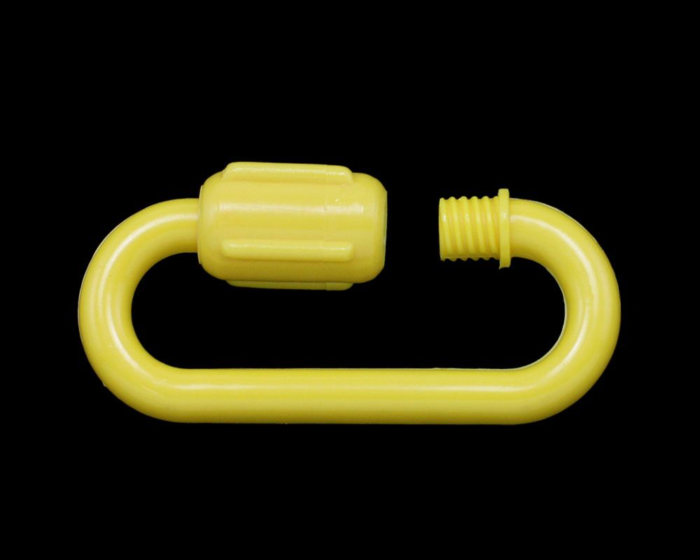 Plastic Chain QUICK LINK 2" ( 8MM) YELLOW  50/BOX